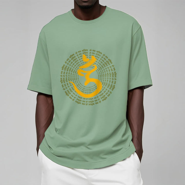 Buddha Stones 108 OM NAMAH SHIVAYA Mantra Sanskrit T-Shirt - image 17
