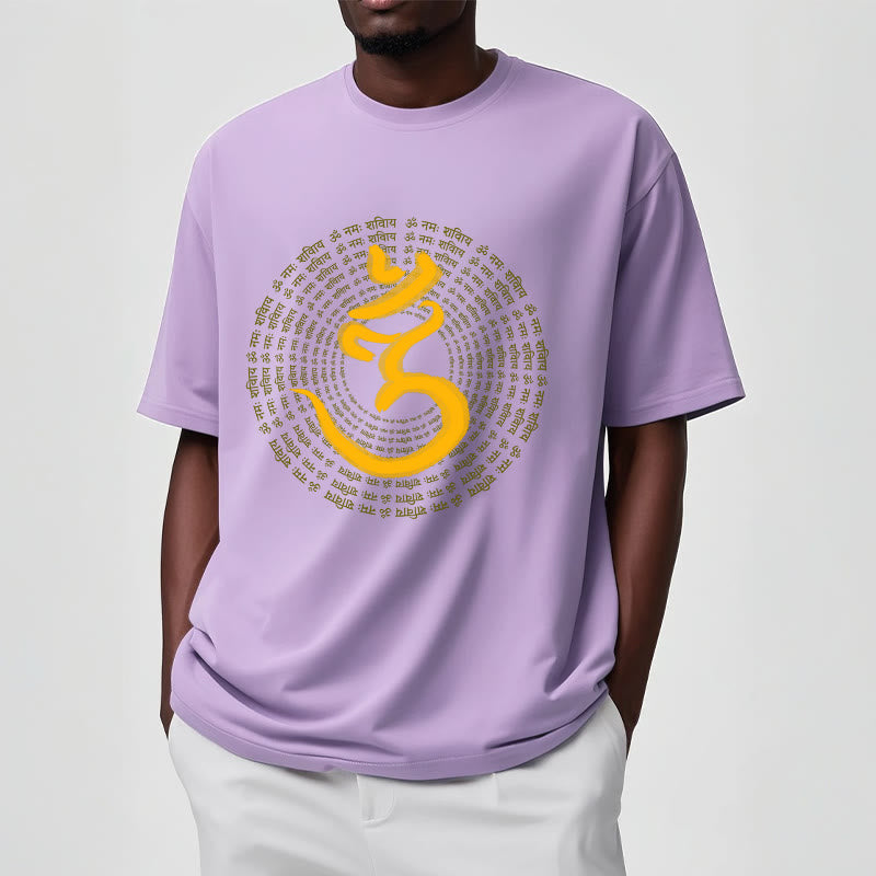 Buddha Stones 108 OM NAMAH SHIVAYA Mantra Sanskrit T-Shirt - image 15
