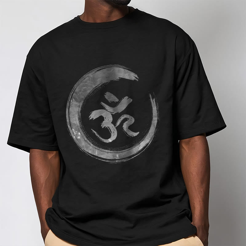 Buddha Stones OM Mantra Sanskrit T-Shirt - image 1