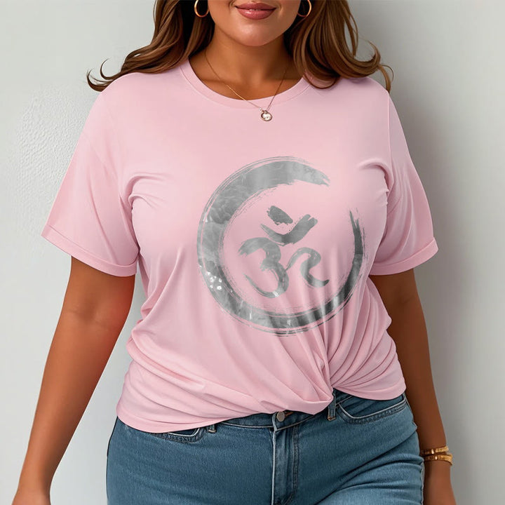 Buddha Stones OM Mantra Sanskrit T-Shirt - image 12