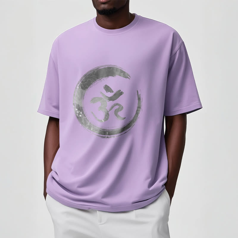 Buddha Stones OM Mantra Sanskrit T-Shirt - image 16