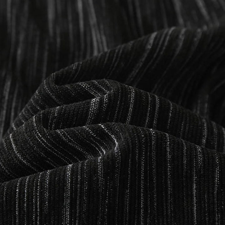 Buddha Stones PLUS SIZE Sommerhose mit einfarbigem Design und Kordelzug für Herren mit geradem Bein und Taschen - image 10