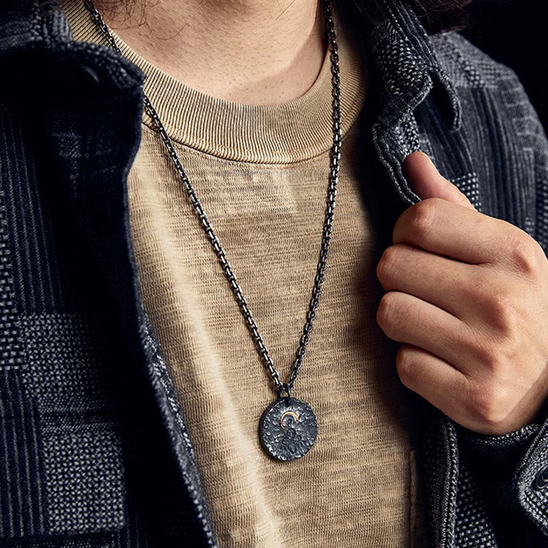 Buddha Stones ​​999 Sterling Silber 999 Gold 925 Sterling Silber Buddha Statue Lotus Halskette Anhänger - image 3