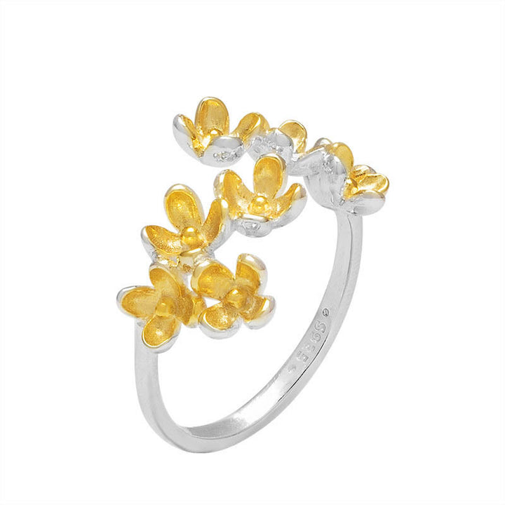 Ring „Osmanthus Fragrans“ von Buddha Stones aus 925er Sterlingsilber - image 4