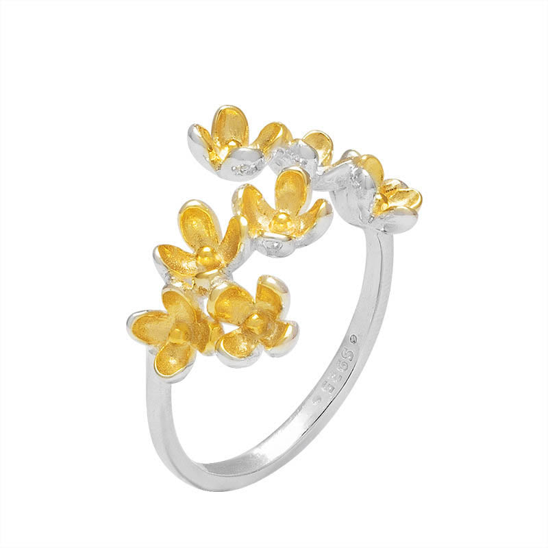 Ring „Osmanthus Fragrans“ von Buddha Stones aus 925er Sterlingsilber - image 4