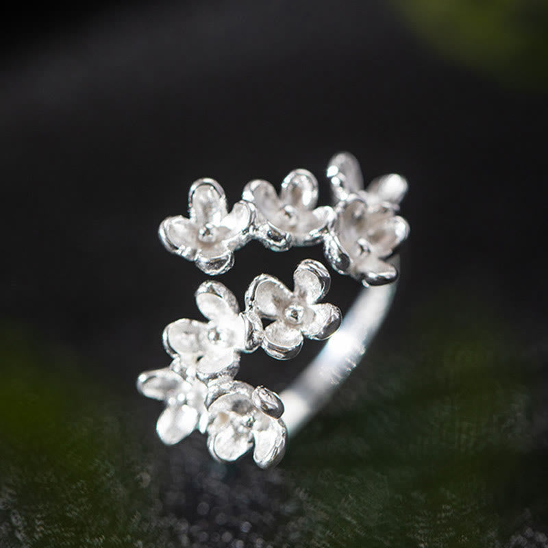 Ring „Osmanthus Fragrans“ von Buddha Stones aus 925er Sterlingsilber - image 6