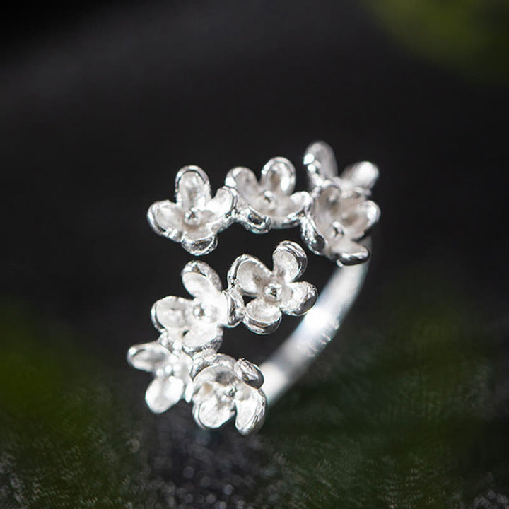 Ring „Osmanthus Fragrans“ von Buddha Stones aus 925er Sterlingsilber - image 6