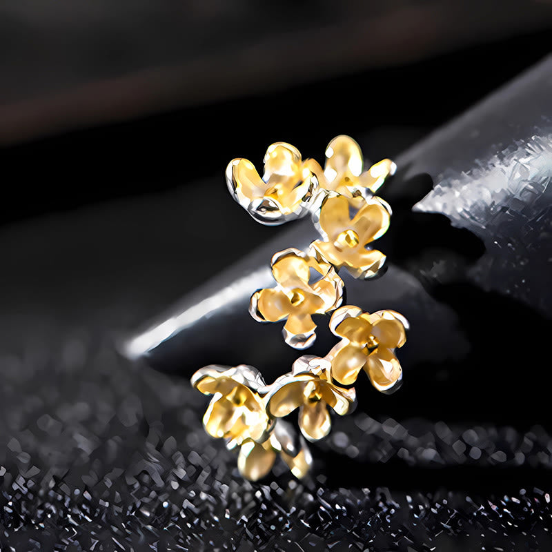 Ring „Osmanthus Fragrans“ von Buddha Stones aus 925er Sterlingsilber - image 9