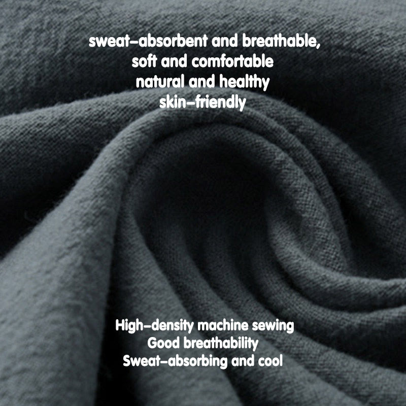 Buddha Stones Frosch-Knopf Tang Langarmhemd Hose Herrenanzug - image 8