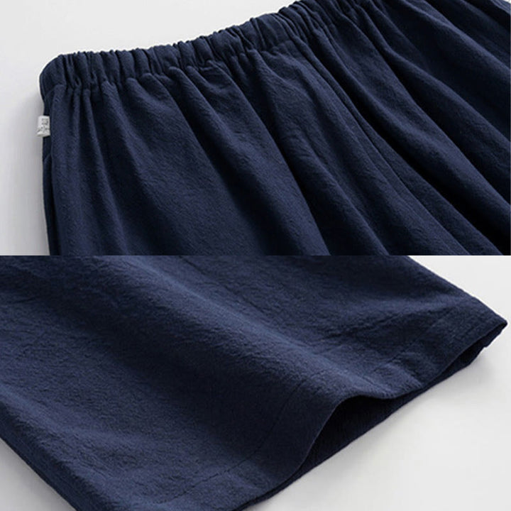 Buddha Stones Frosch-Knopf Tang Langarmhemd Hose Herrenanzug - image 13