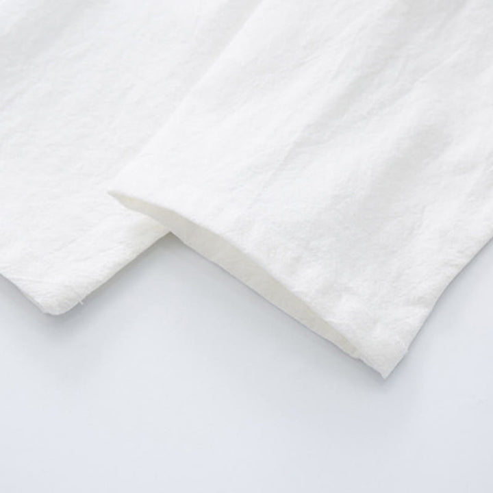 Buddha Stones Tang Frosch-Knopf Langarmhemd Baumwolle Herrenbekleidung - image 9