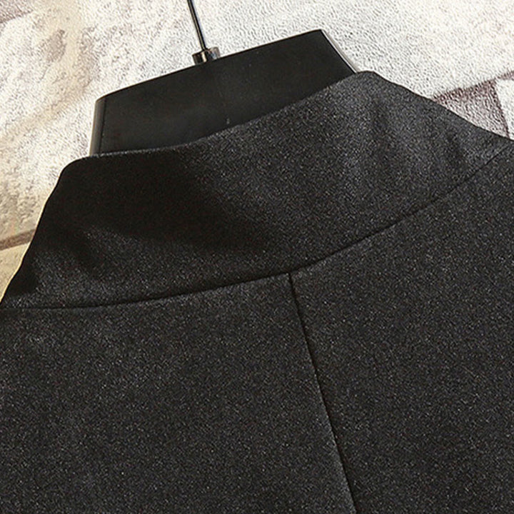 Buddha Stones, Stickerei, Drache, Phönix, lässig, Frosch-Knopf, Baumwolle, Herrenjacke, Hemd, Kleidung - image 3