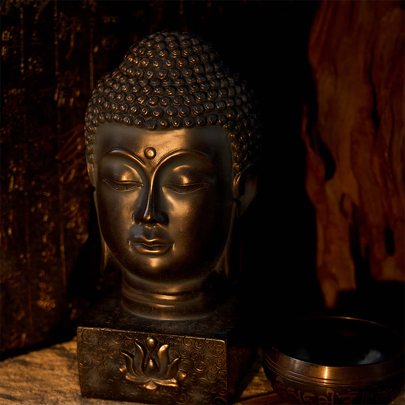 Buddha Stones, tibetische Buddha-Segen, Meditationsdekoration
