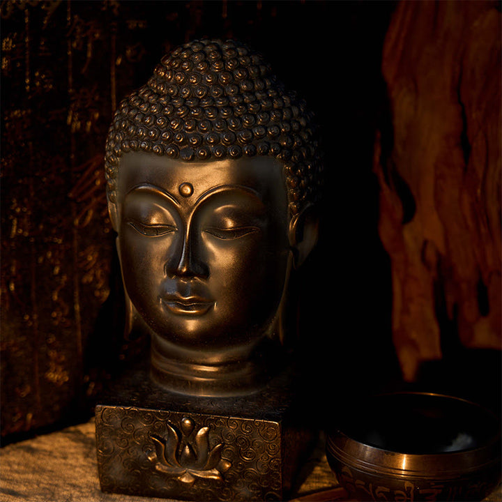 Buddha Stones, tibetische Buddha-Segen, Meditationsdekoration