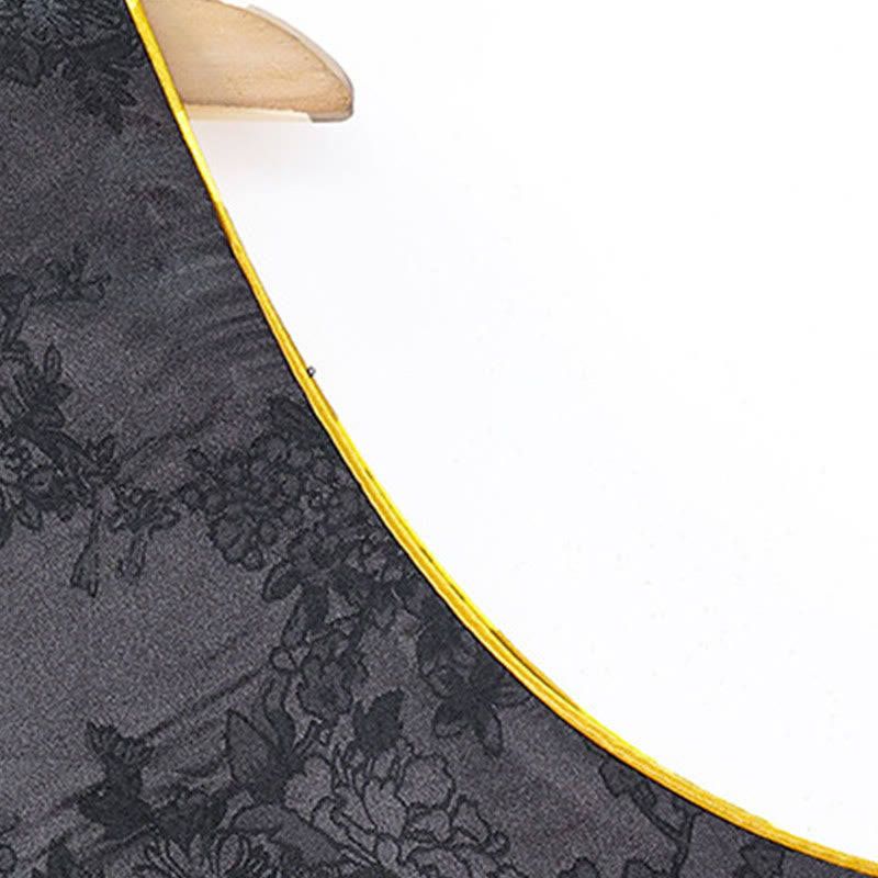 Buddha Stones Vintage Stickerei Pflaumenblütenmuster Doppelseitige Weste - image 9