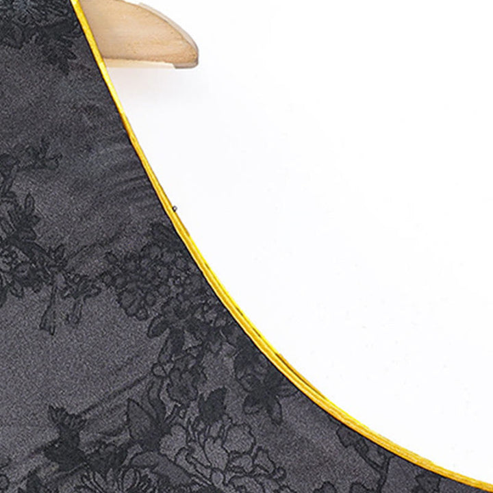 Buddha Stones Vintage Stickerei Pflaumenblütenmuster Doppelseitige Weste - image 9