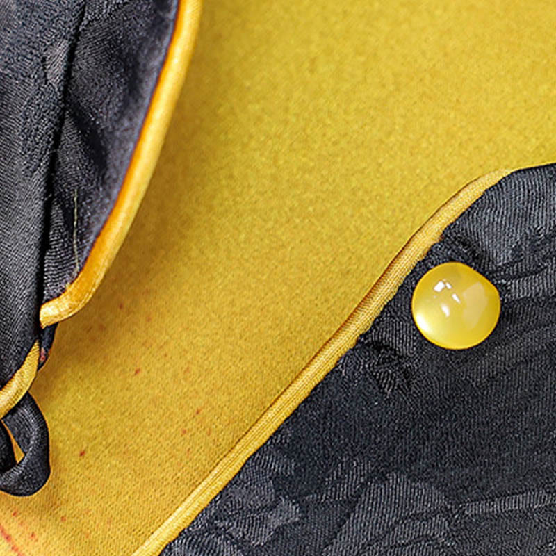 Buddha Stones Vintage Stickerei Pflaumenblütenmuster Doppelseitige Weste - image 7