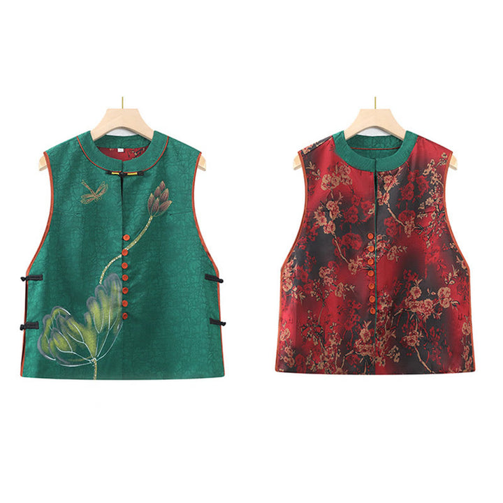 Buddha Stones und Vintage-Stickerei, Jacquardwebung, Blumenmuster - image 11