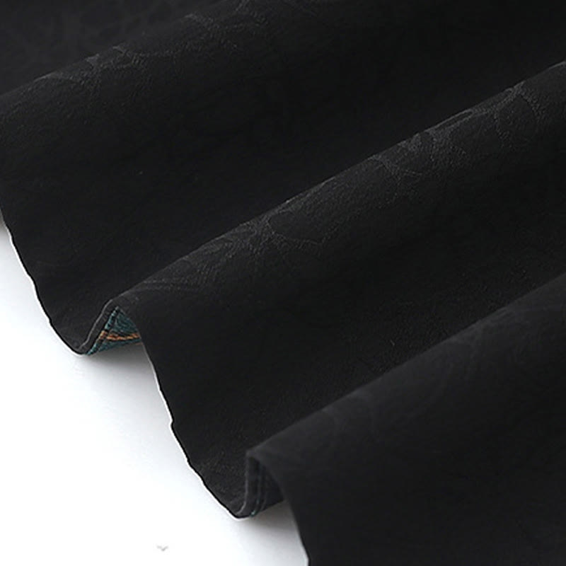 Buddha Stones und Vintage-Stickerei, Jacquardwebung, Blumenmuster - image 7