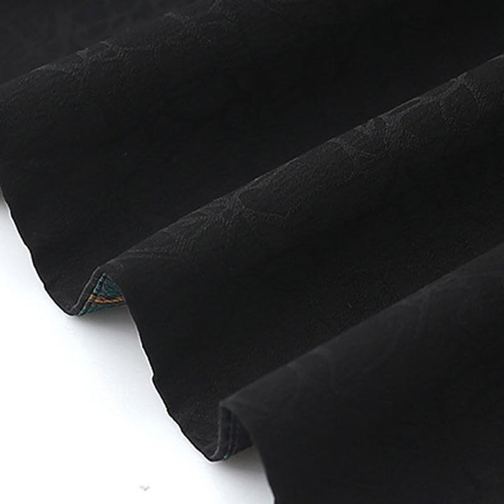 Buddha Stones und Vintage-Stickerei, Jacquardwebung, Blumenmuster - image 7