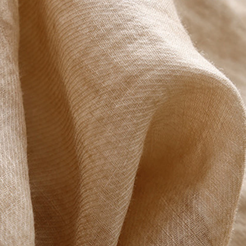 Buddha Stones Rundhals Casual Bluse Stickerei Langarmshirt Baumwolle Leinen Top Damen Shirts - image 15