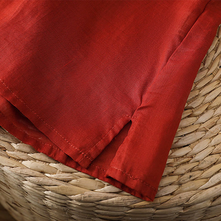 Pullover mit Buddha Stones und ethnischer Stickerei, Rundhalsausschnitt, Baumwolle und Leinen - image 16