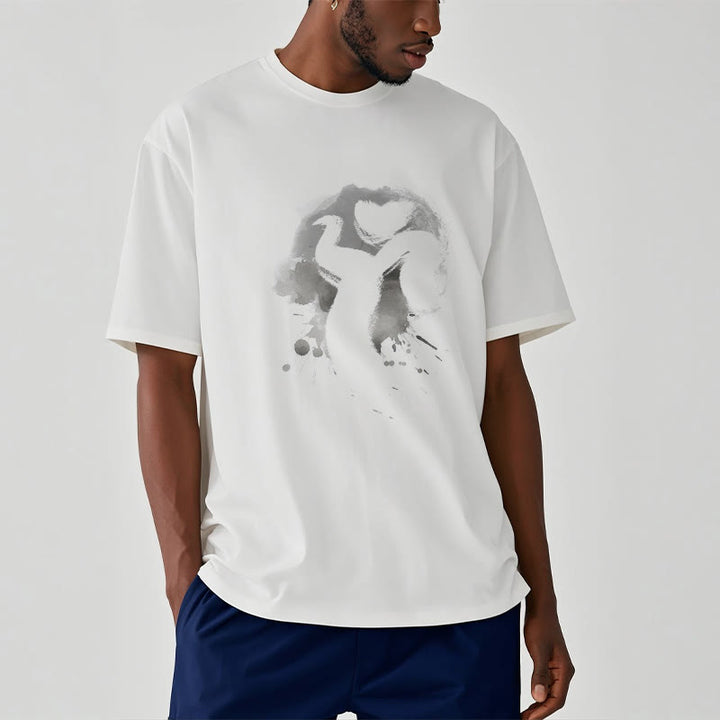 Buddha Stones OM Schwan Baumwolle T-Shirt - image 9