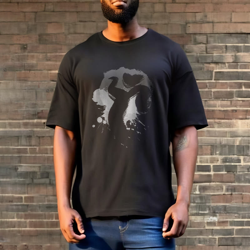Buddha Stones OM Schwan Baumwolle T-Shirt - image 4