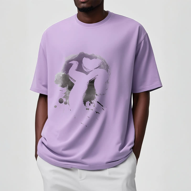 Buddha Stones OM Schwan Baumwolle T-Shirt - image 16