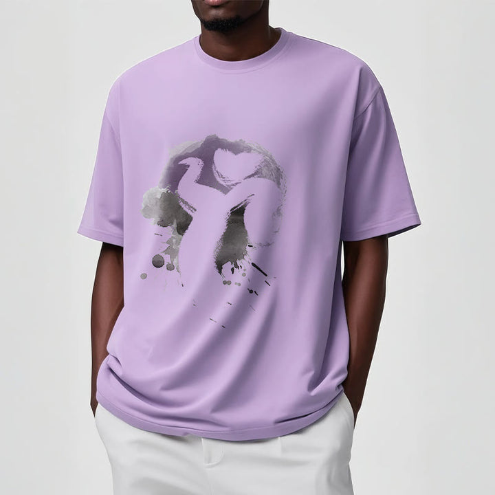 Buddha Stones OM Schwan Baumwolle T-Shirt - image 16
