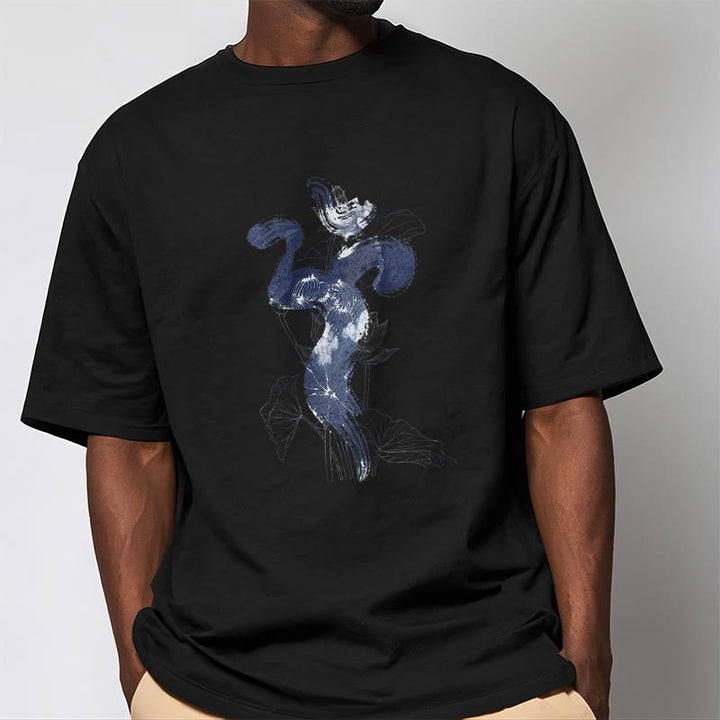 Buddha Stones ​​OM Lotus Blume Hintergrund Baumwolle T-shirt - image 8