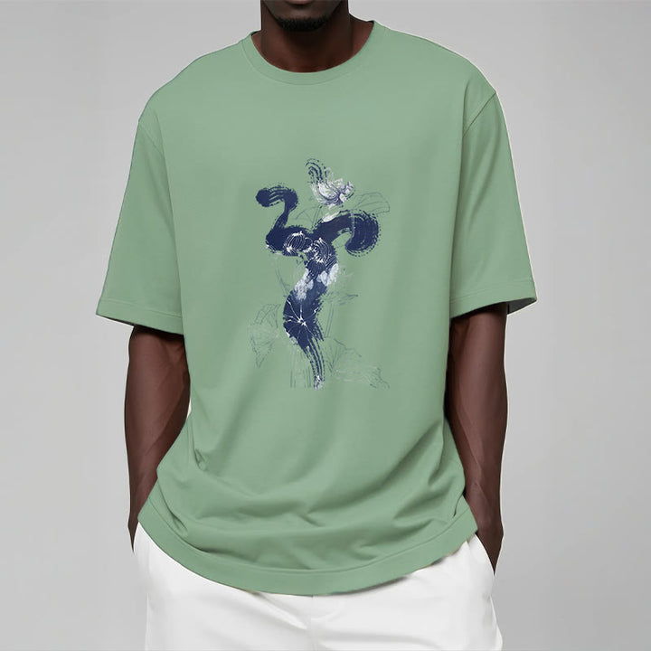 Buddha Stones ​​OM Lotus Blume Hintergrund Baumwolle T-shirt - image 19