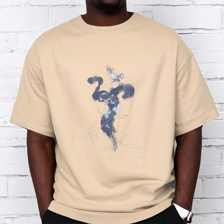Buddha Stones ​​OM Lotus Blume Hintergrund Baumwolle T-shirt - image 13