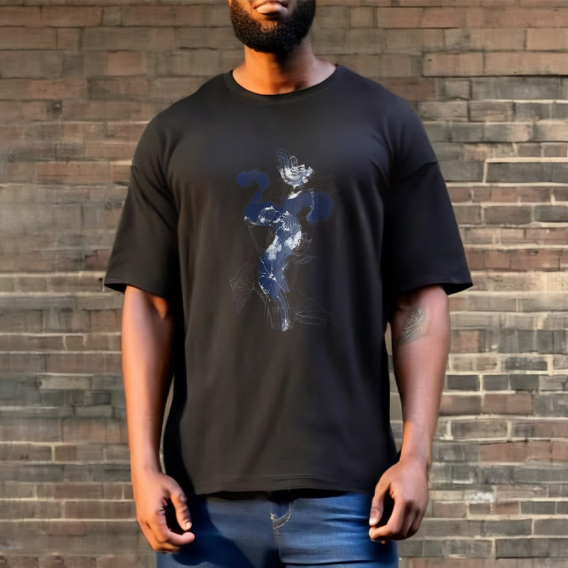 Buddha Stones ​​OM Lotus Blume Hintergrund Baumwolle T-shirt - image 8