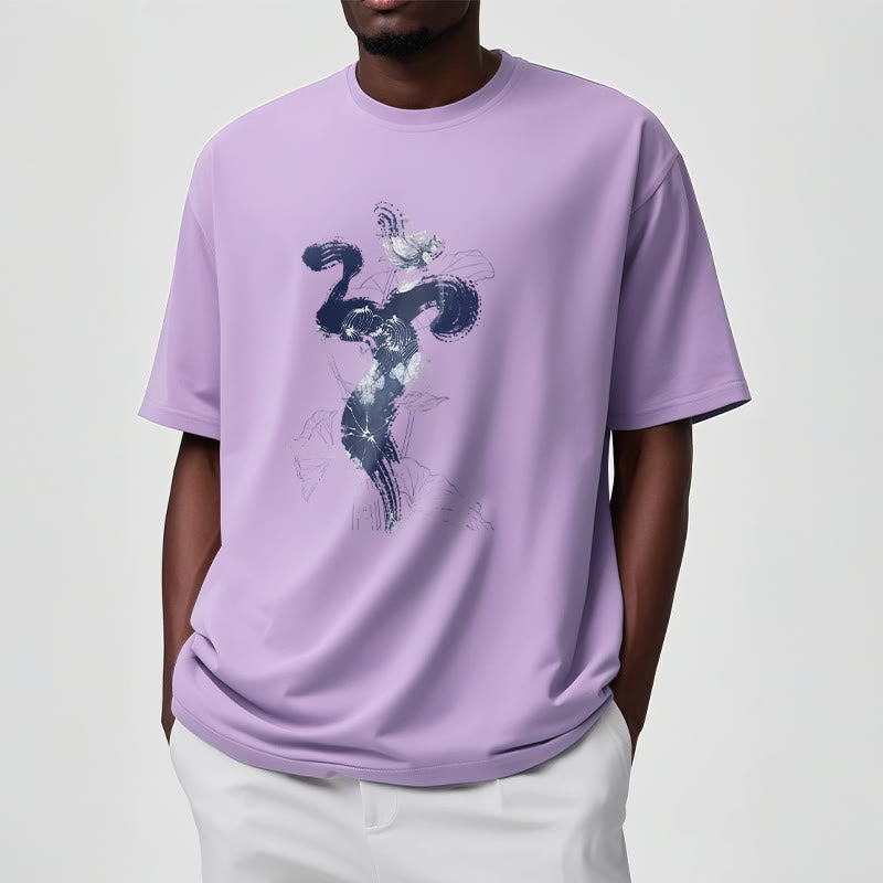 Buddha Stones ​​OM Lotus Blume Hintergrund Baumwolle T-shirt - image 16