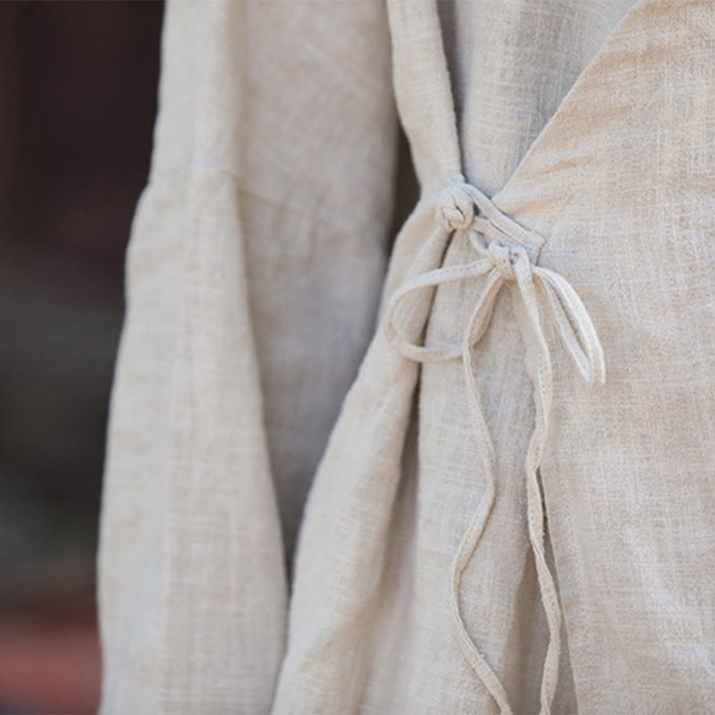 Buddha Stones Meditieren Ramie Baumwolle Kleidung - image 2