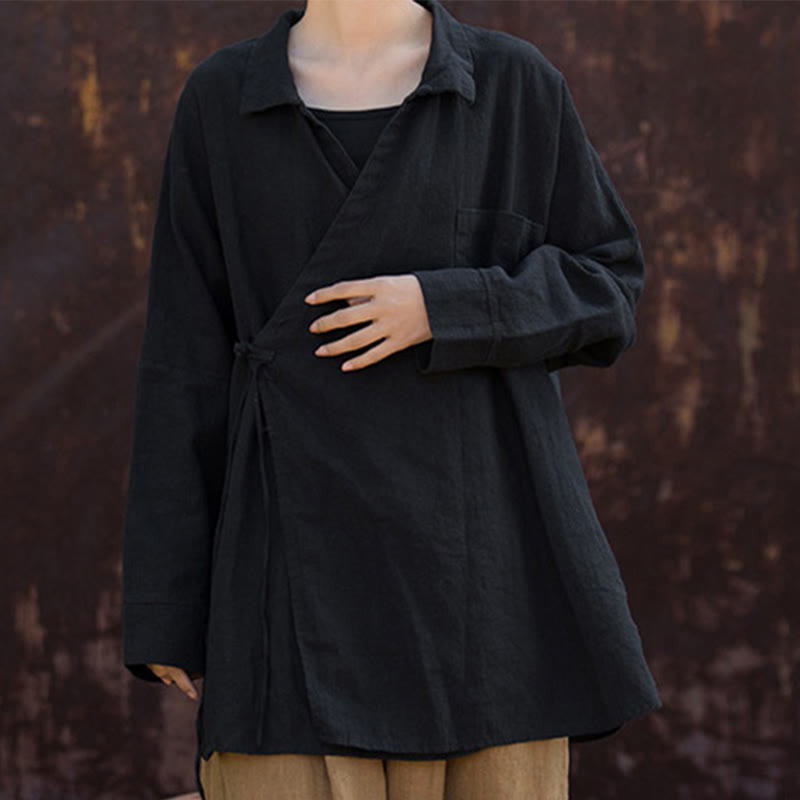 Buddha Stones Meditieren Ramie Baumwolle Kleidung - image 19