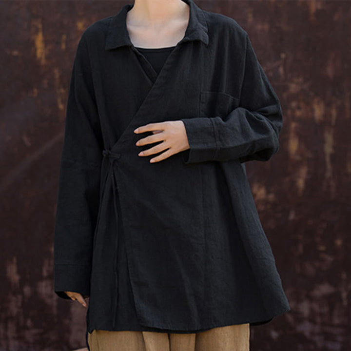 Buddha Stones Meditieren Ramie Baumwolle Kleidung - image 19