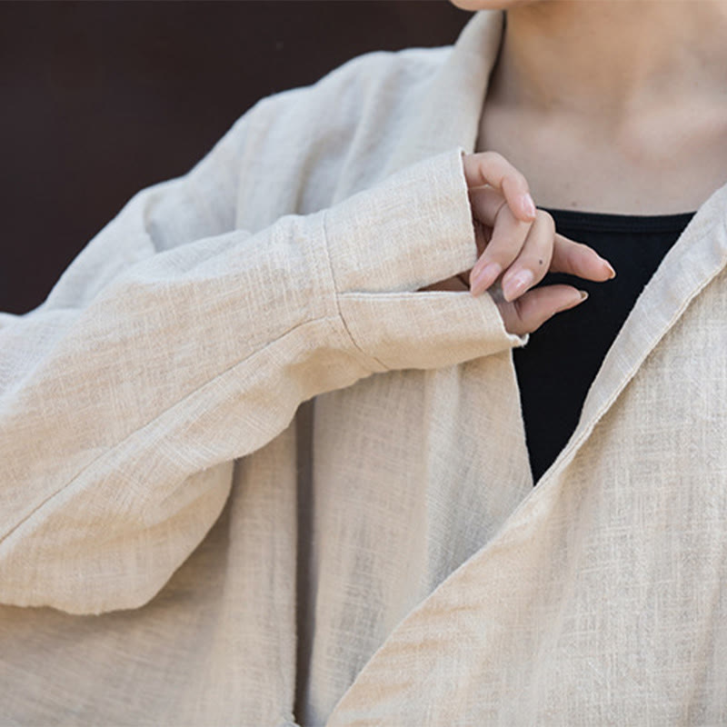 Buddha Stones Meditieren Ramie Baumwolle Kleidung - image 1