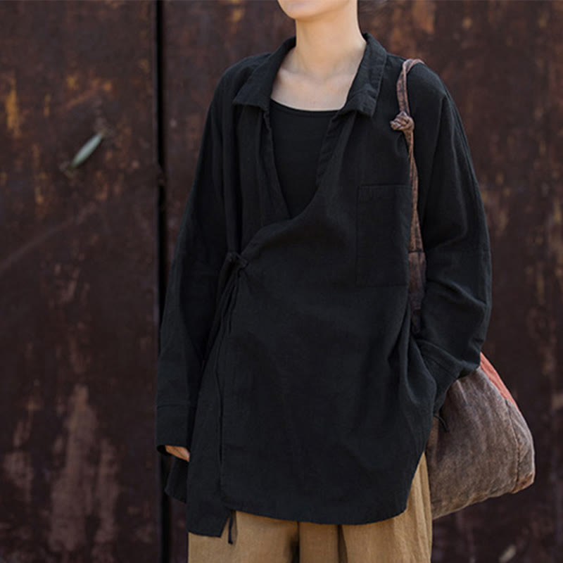 Buddha Stones Meditieren Ramie Baumwolle Kleidung - image 23