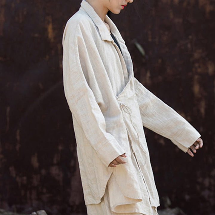 Buddha Stones Meditieren Ramie Baumwolle Kleidung - image 9