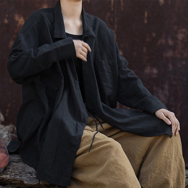 Buddha Stones Meditieren Ramie Baumwolle Kleidung - image 28