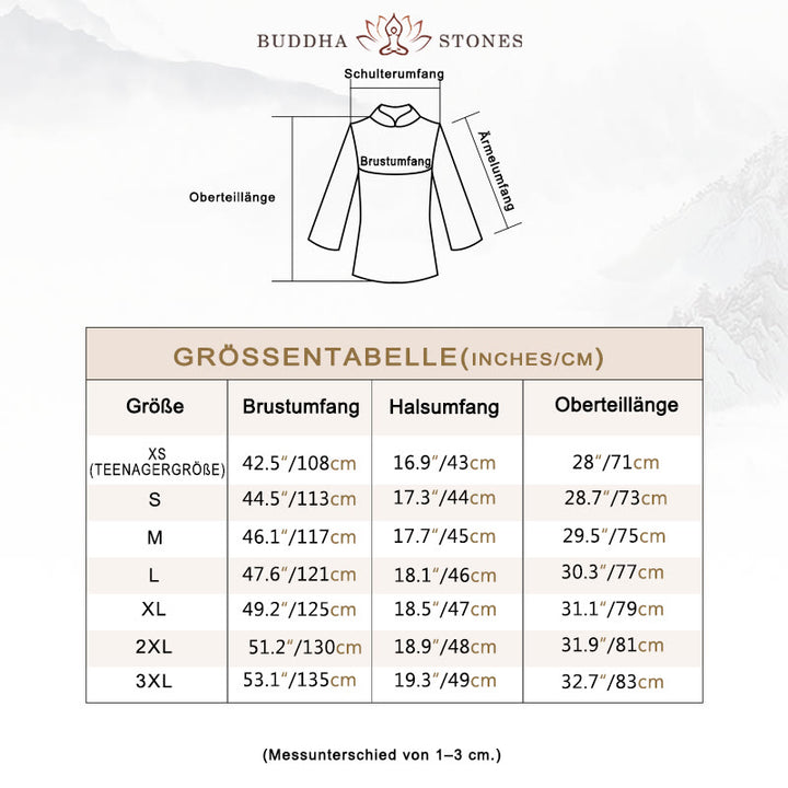 Buddha Stones, Meditation, Zen-Gebet, spirituelle Tai-Chi-Qigong-Praxis, Unisex-Stickerei-Kleidungsset - image 3