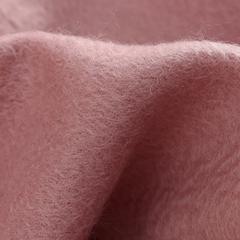 Buddha Stones -Wollschal, große Blumen-Pailletten-Stickerei, Quaste, gemütlicher Winter-Reiseschal - image 9