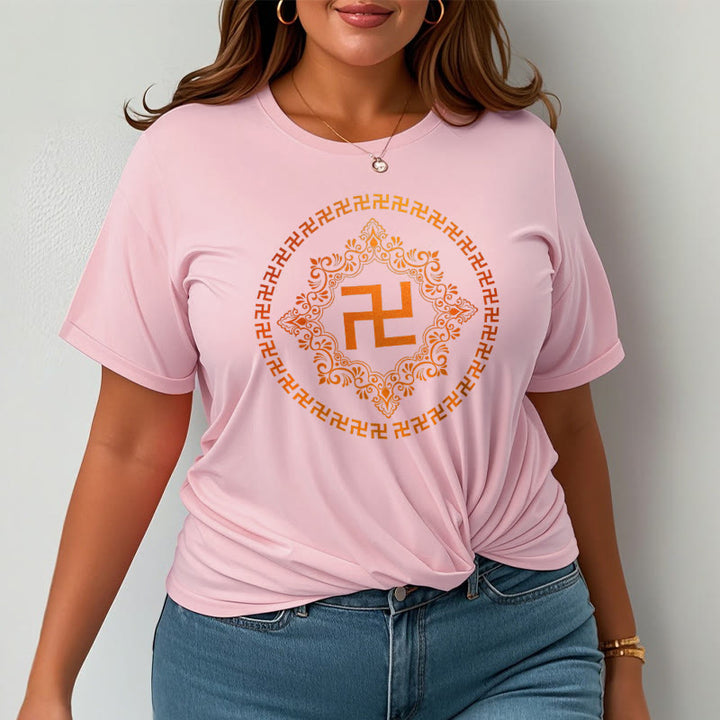 Buddha Stones ​​Hakenkreuz T-Shirt - image 13