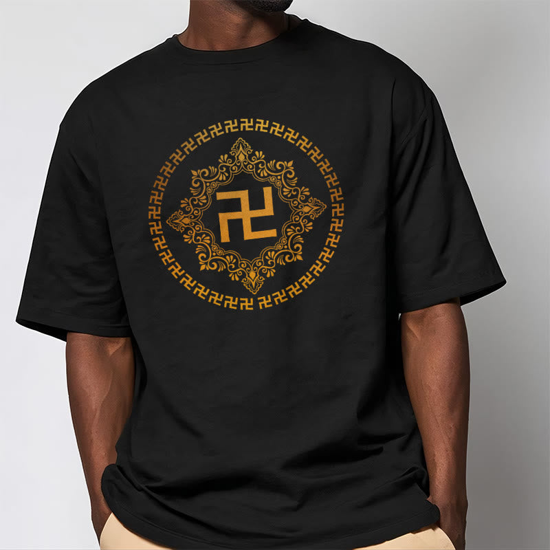Buddha Stones ​​Hakenkreuz T-Shirt - image 9