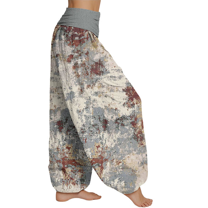 Buddha Stones Batik-Haremshose für Damen mit elastischer Taille