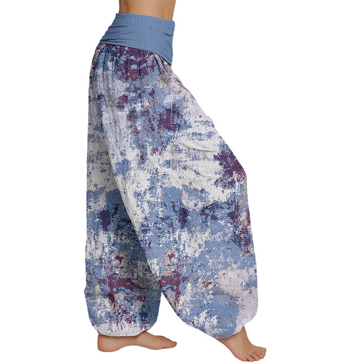 Buddha Stones Batik-Haremshose für Damen mit elastischer Taille