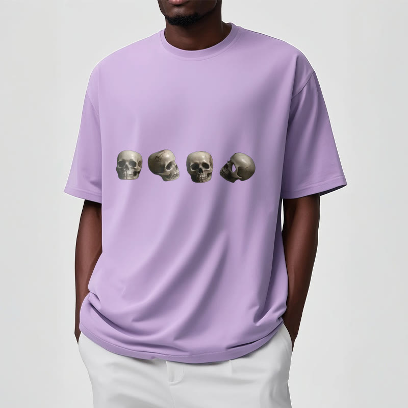 Buddha Stones ​​Tibetischen Der Herr Der Leiche Wald Schädel Muster T T-shirt - image 18