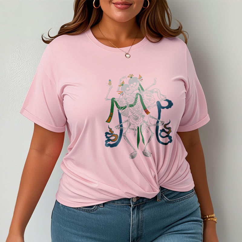 Buddha Stones ​​Tibetischen Der Herr Der Leiche Wald Design T T-shirt - image 15
